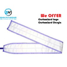 weight lifting wrist wraps white+-+blue W030